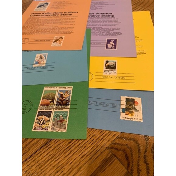 (30) USPS Stamp First Day Issue Announcements - Picture 5 of 12